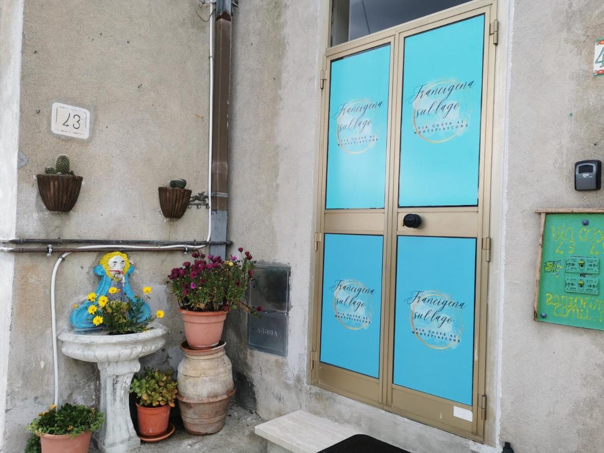 Francigena Sul Lago モンテフィアスコーネ エクステリア 写真